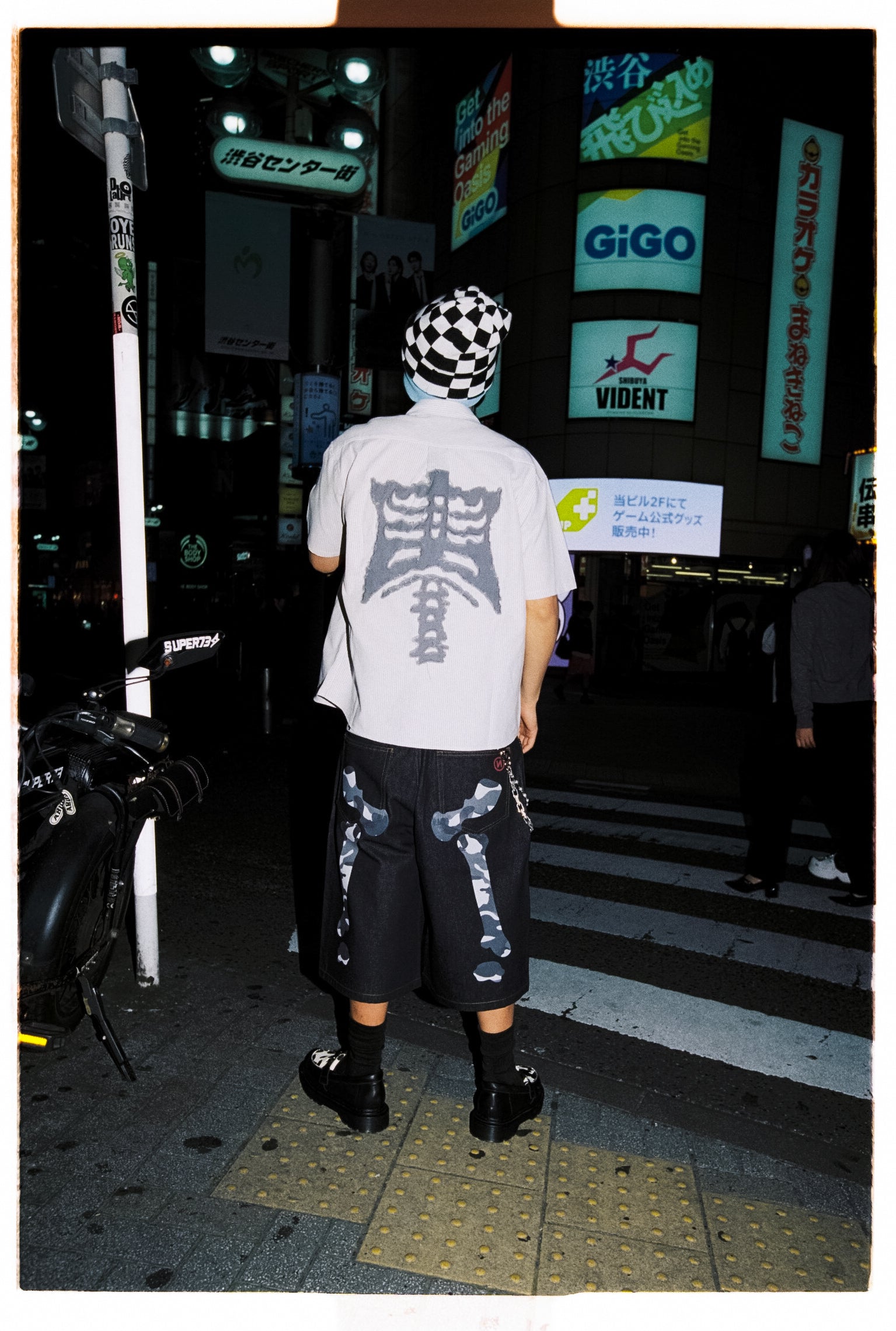 Bone Hand Denim Jorts