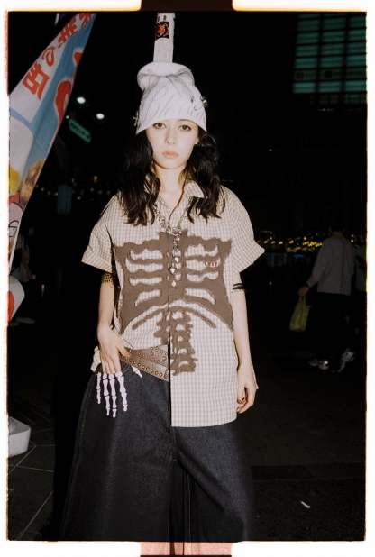 Bone Hand Denim Jorts