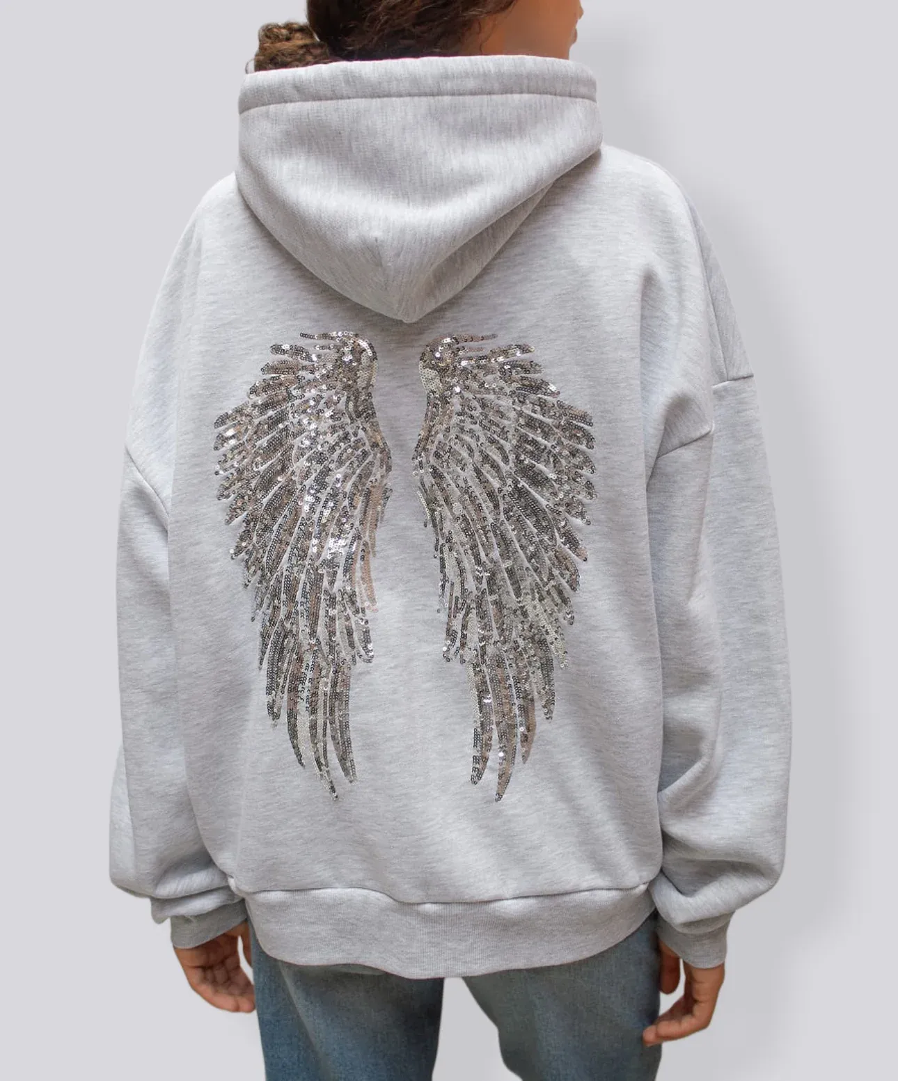 Wings sequin hoodie (BUY 2 GET 1 FREE !!!)