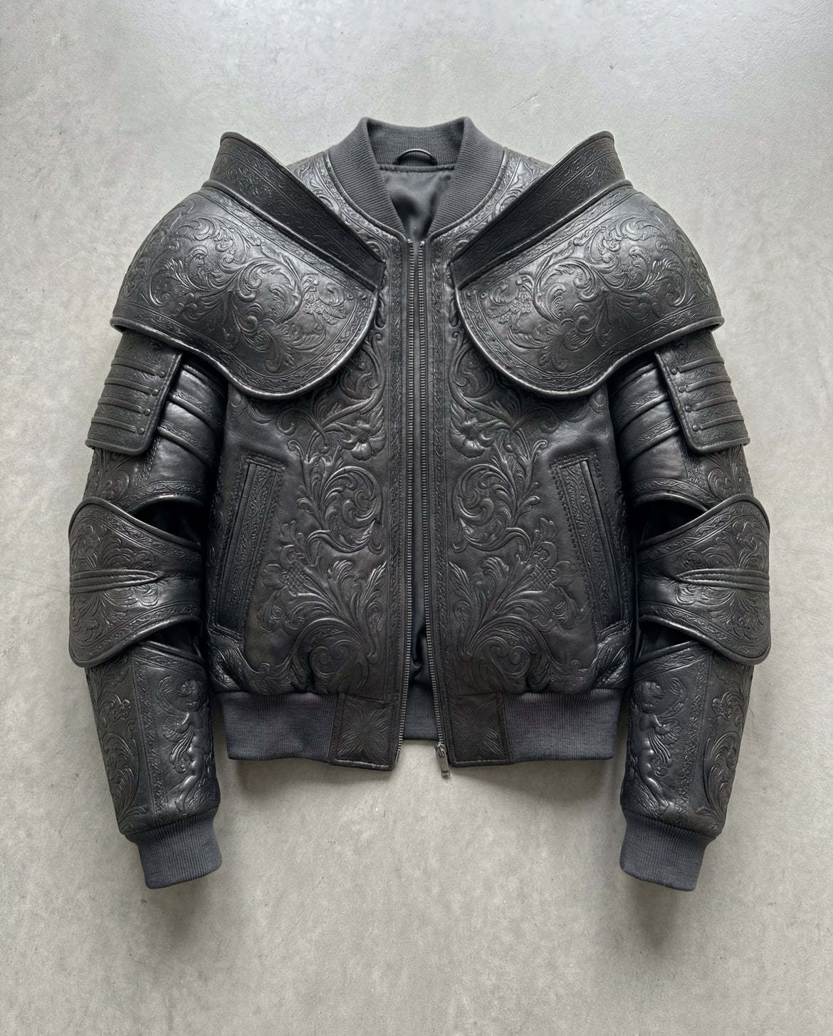 Armor Waxed Jacket - black
