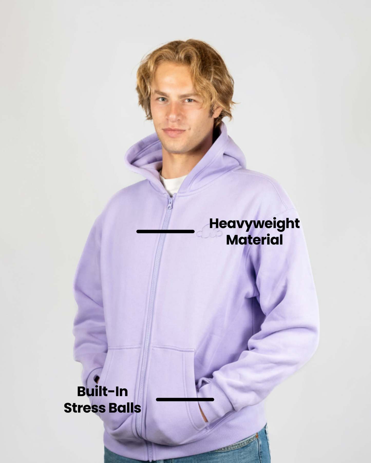 Cloud Zip-Up Hoodie