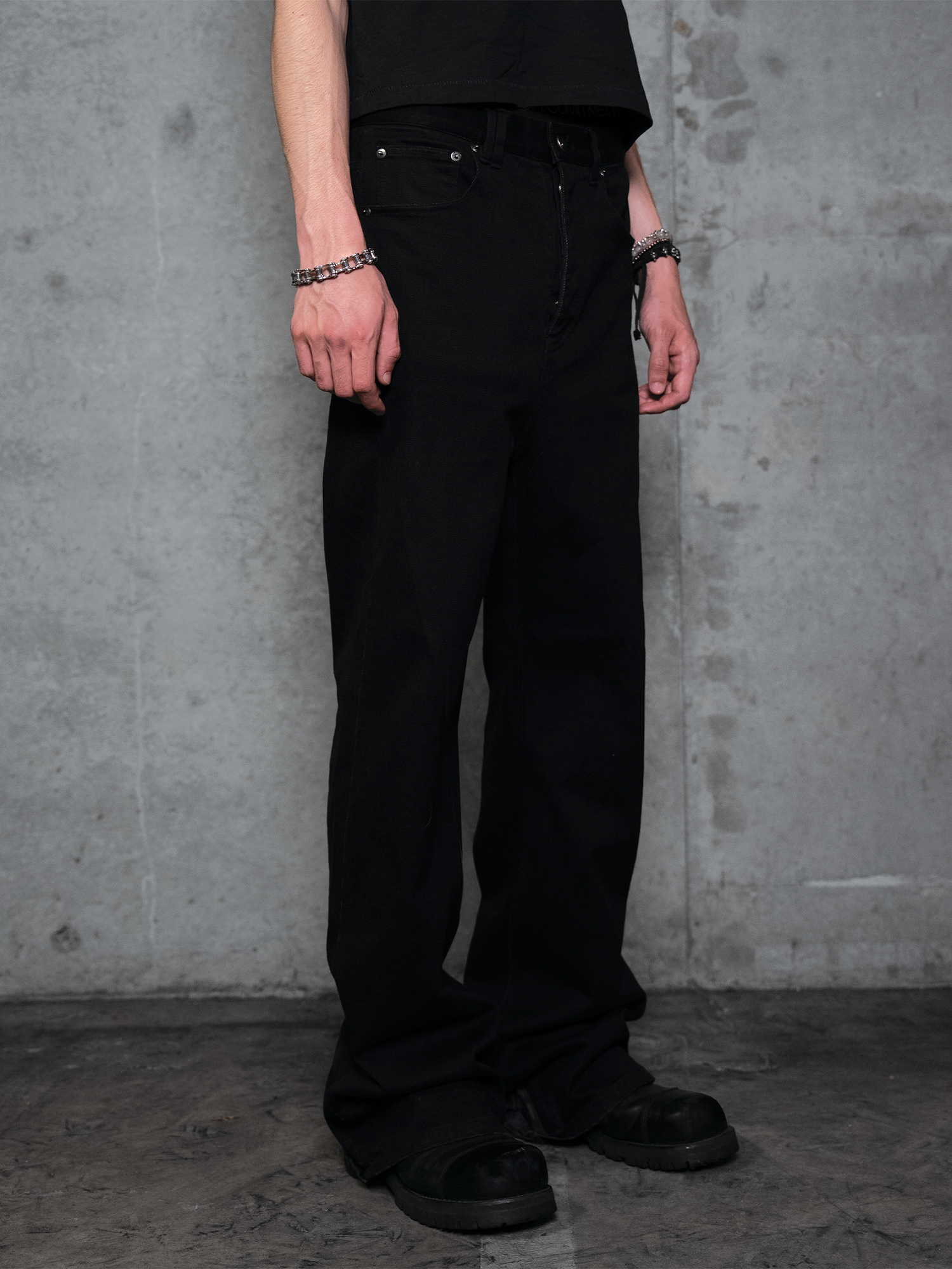 NOISELESS BOOTCUT JEANS