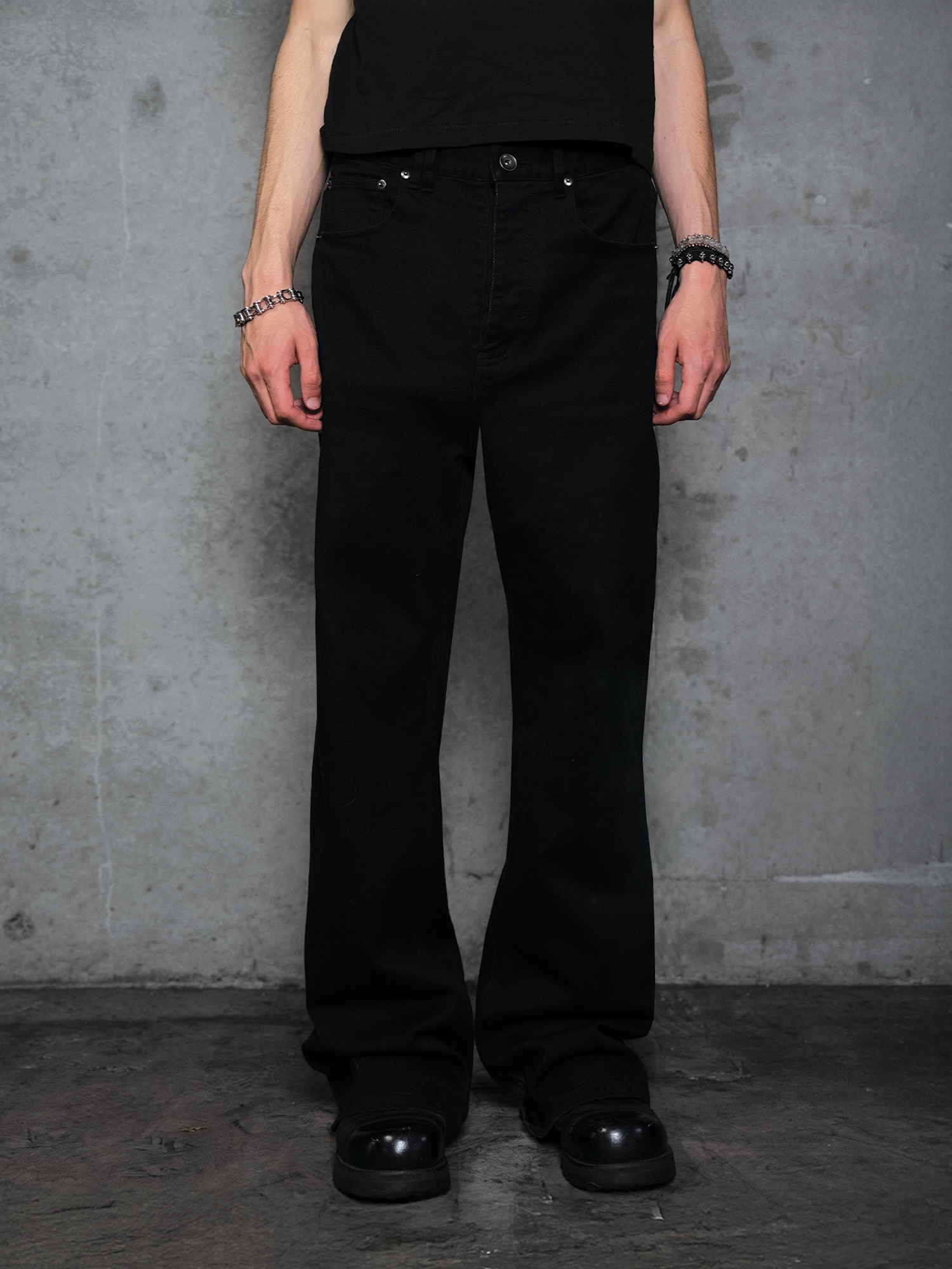NOISELESS BOOTCUT JEANS