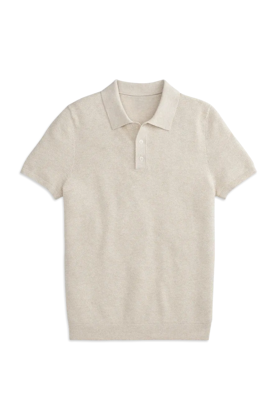 Tech Linen Sweater Polo