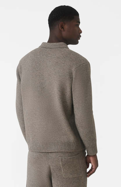 Knit Button Up Jumper