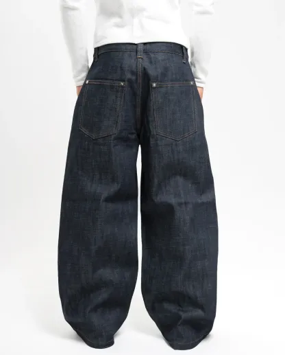 RAW SELVEDGE LOOSE FIT JEANS