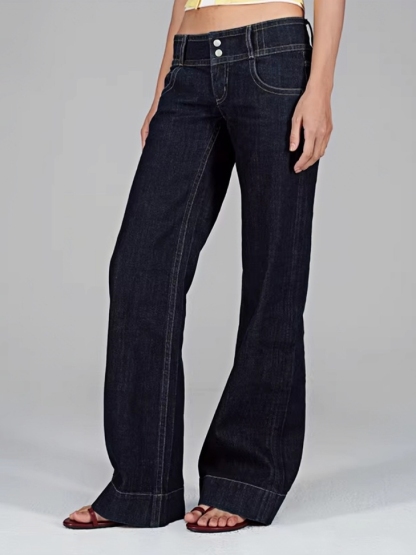  LOW RISE DENIM JEANS
