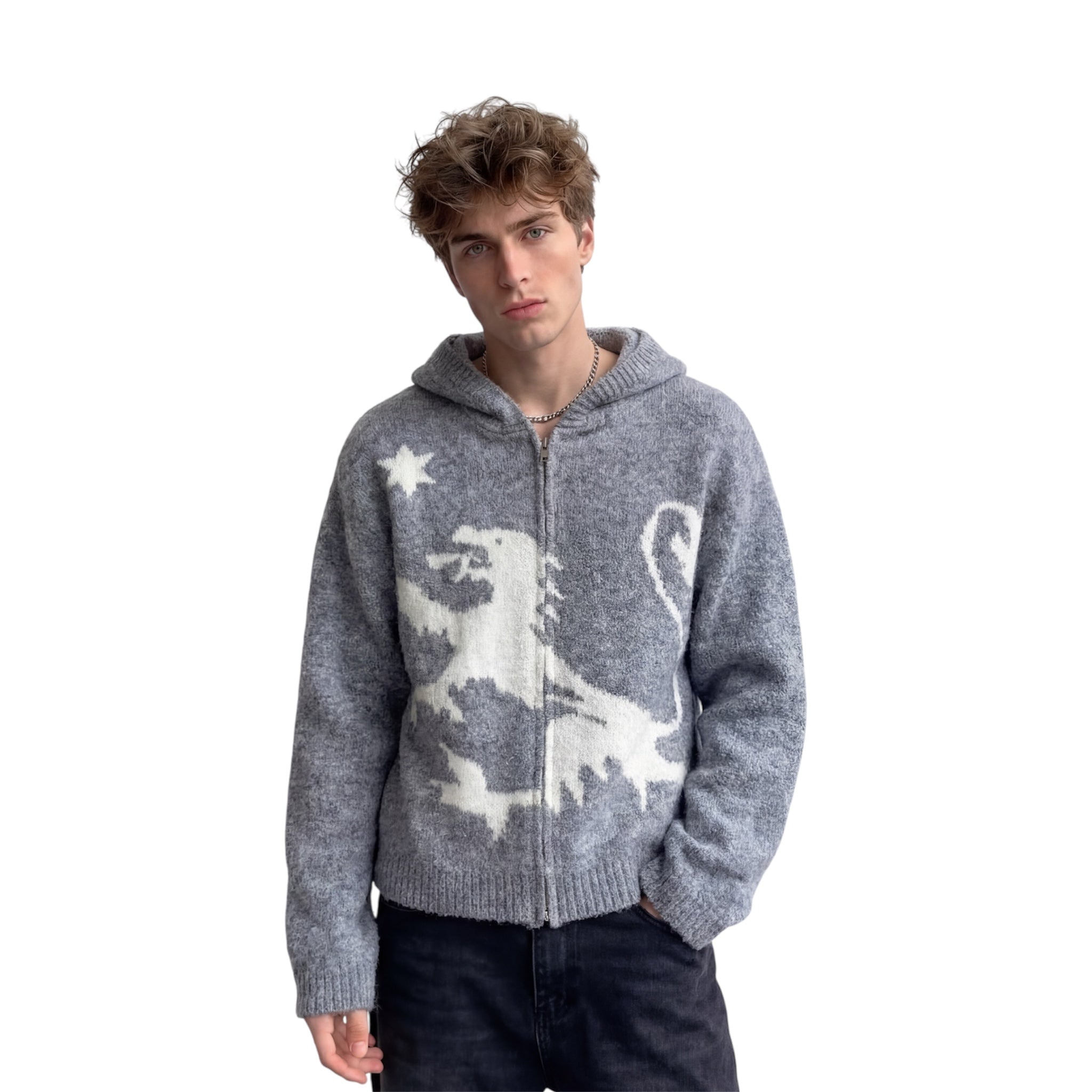 Royal zip up
