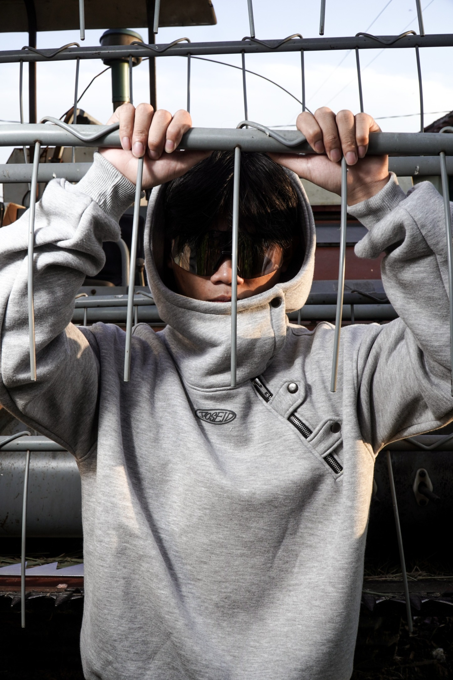 Hoodie High neck