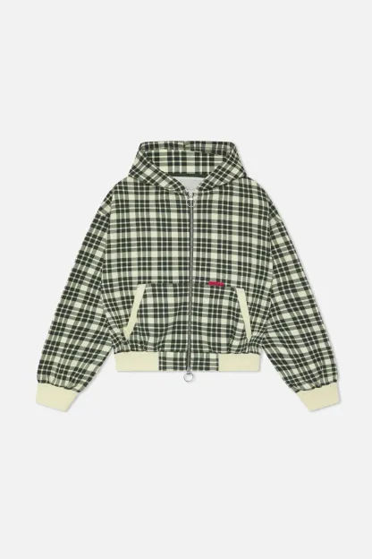 GREEN CHECKS ZIPPER