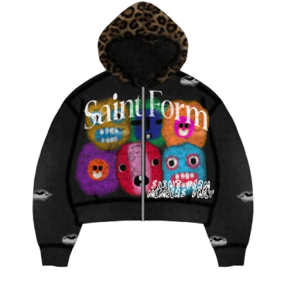 Angels and Demons reversbile zip up