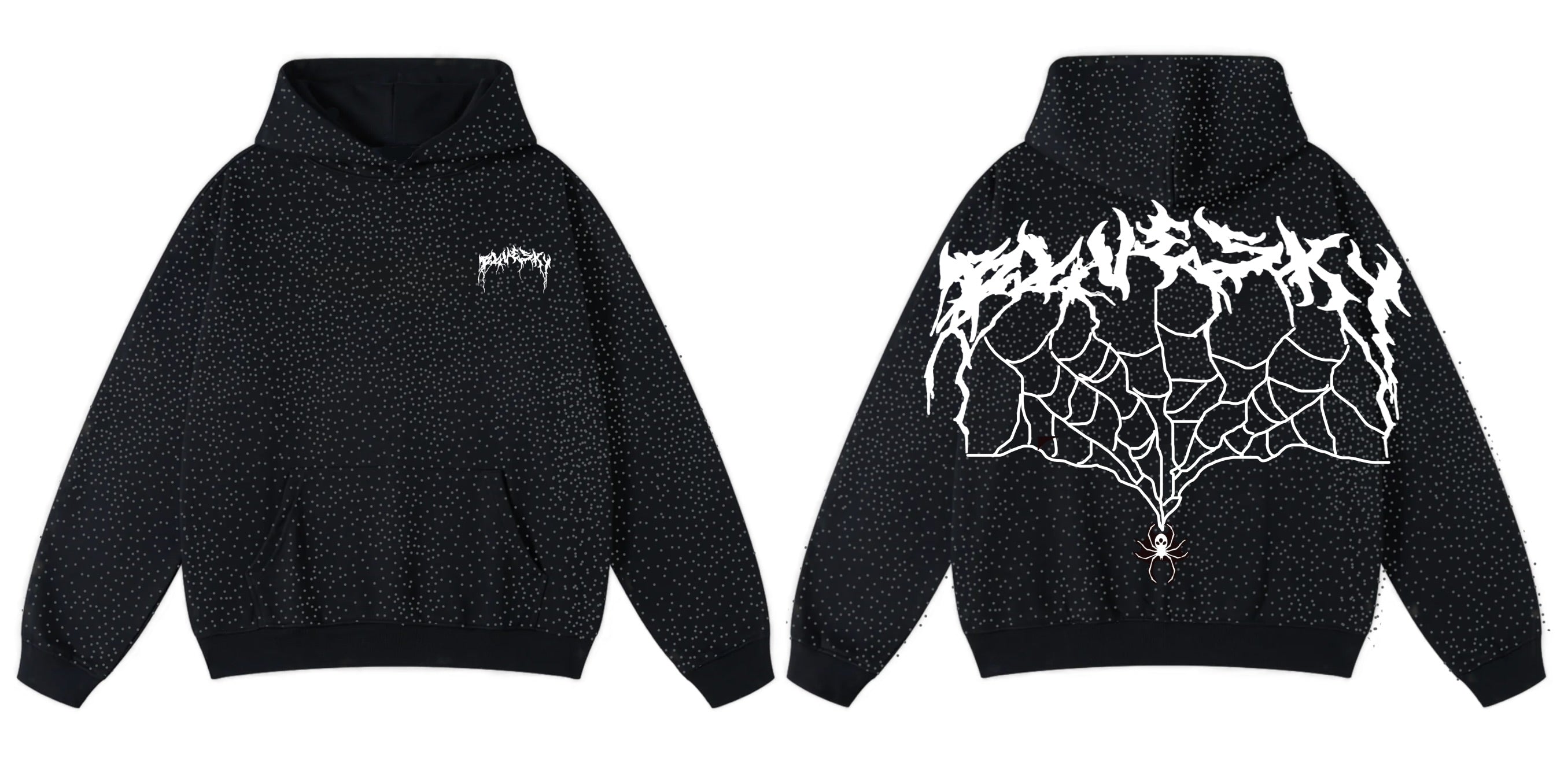 SPIDER WEB HOODIE