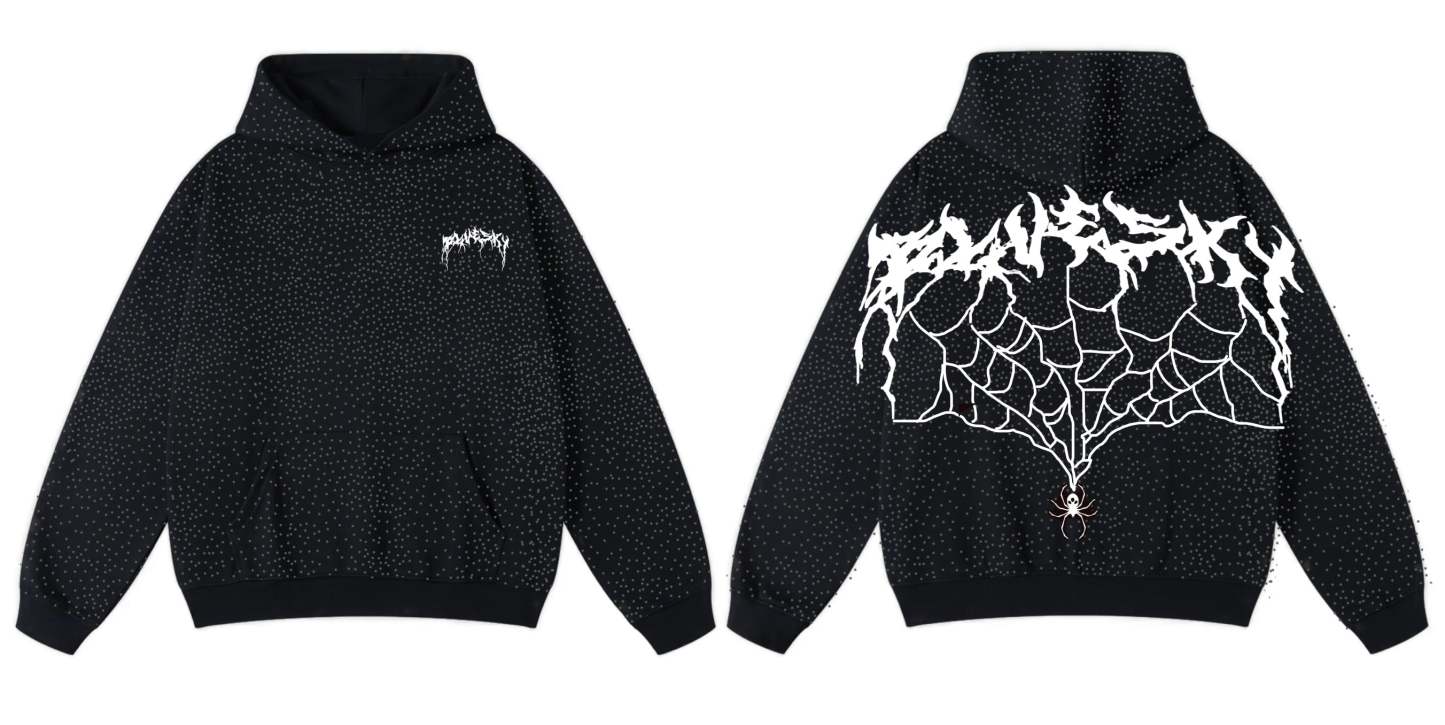SPIDER WEB HOODIE