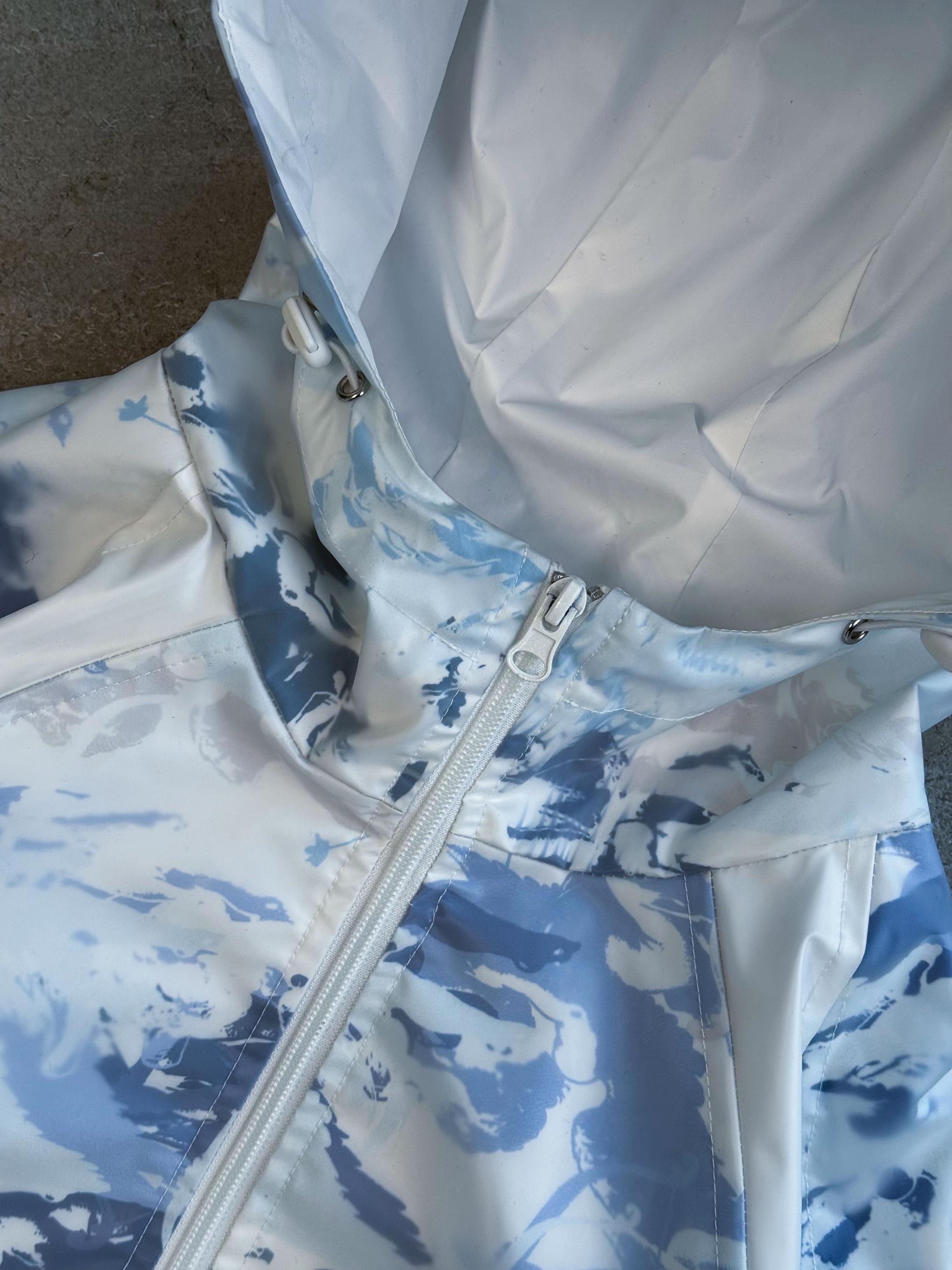 Angel Camo Print Shell Jacket