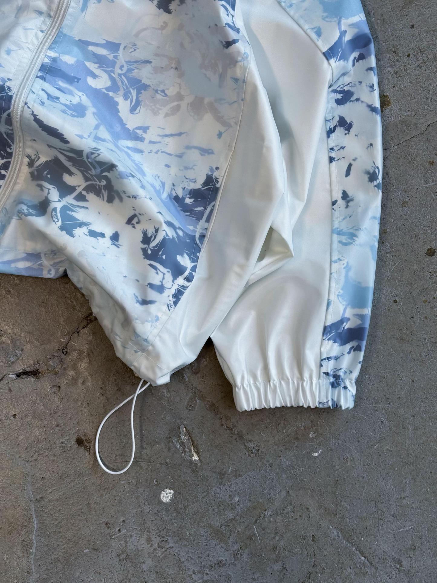 Angel Camo Print Shell Jacket