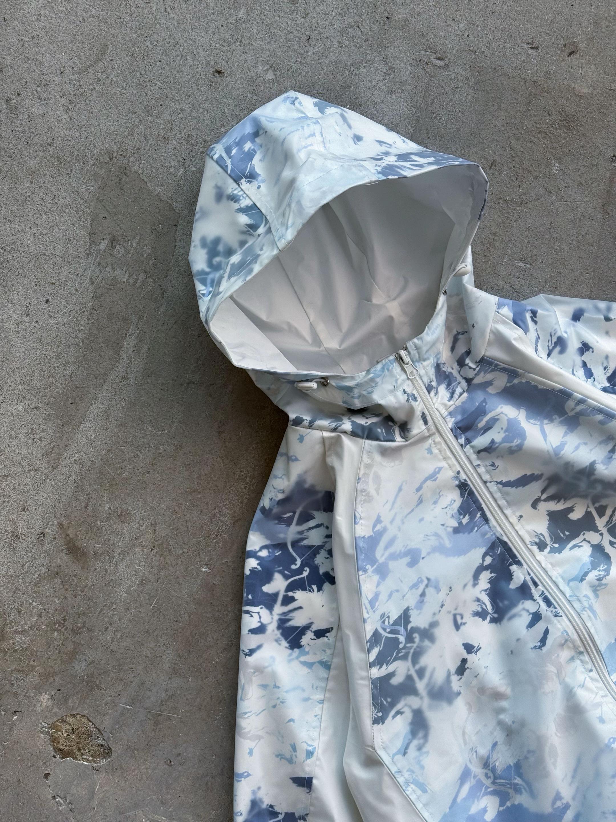 Angel Camo Print Shell Jacket