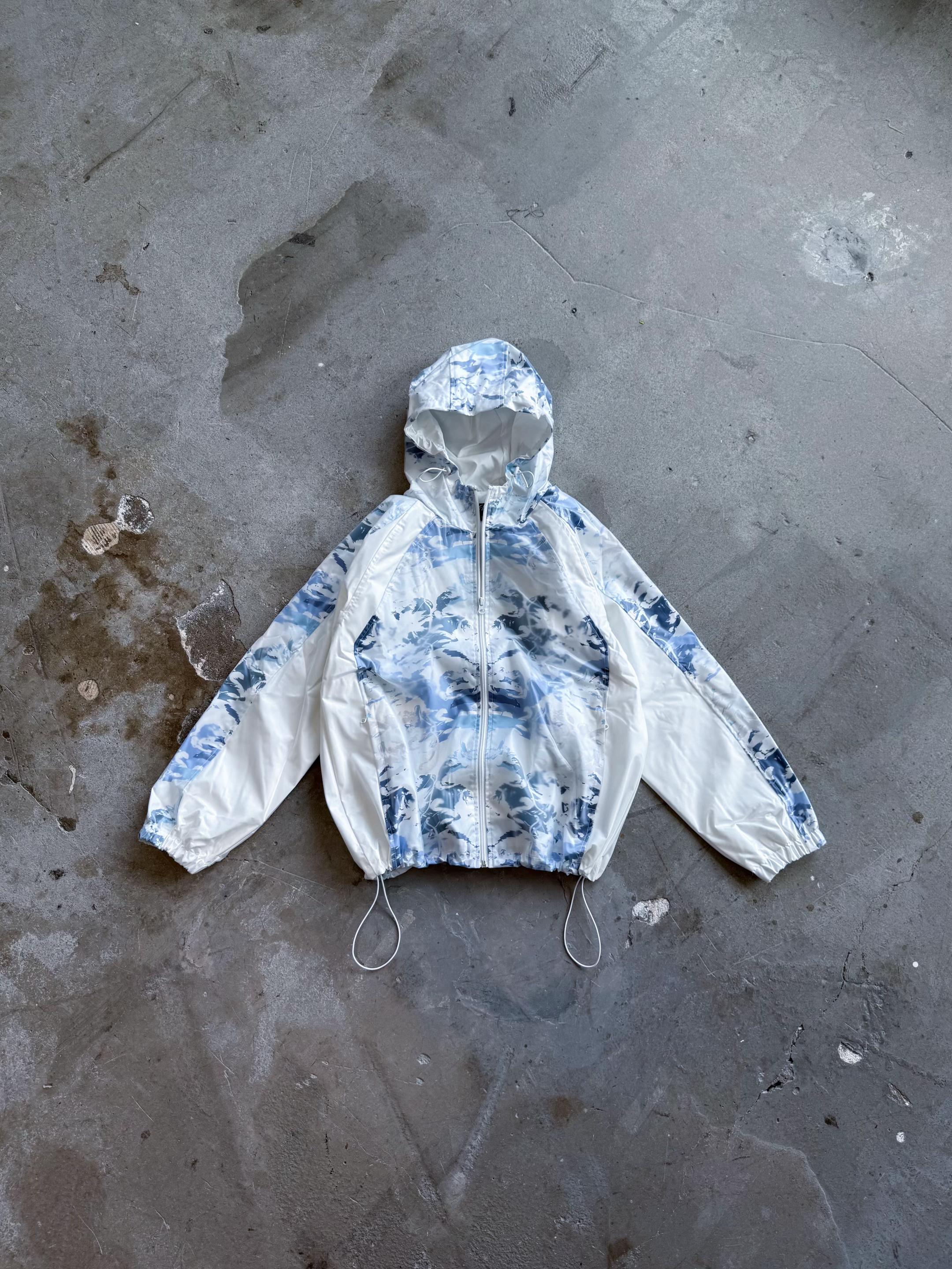 Angel Camo Print Shell Jacket