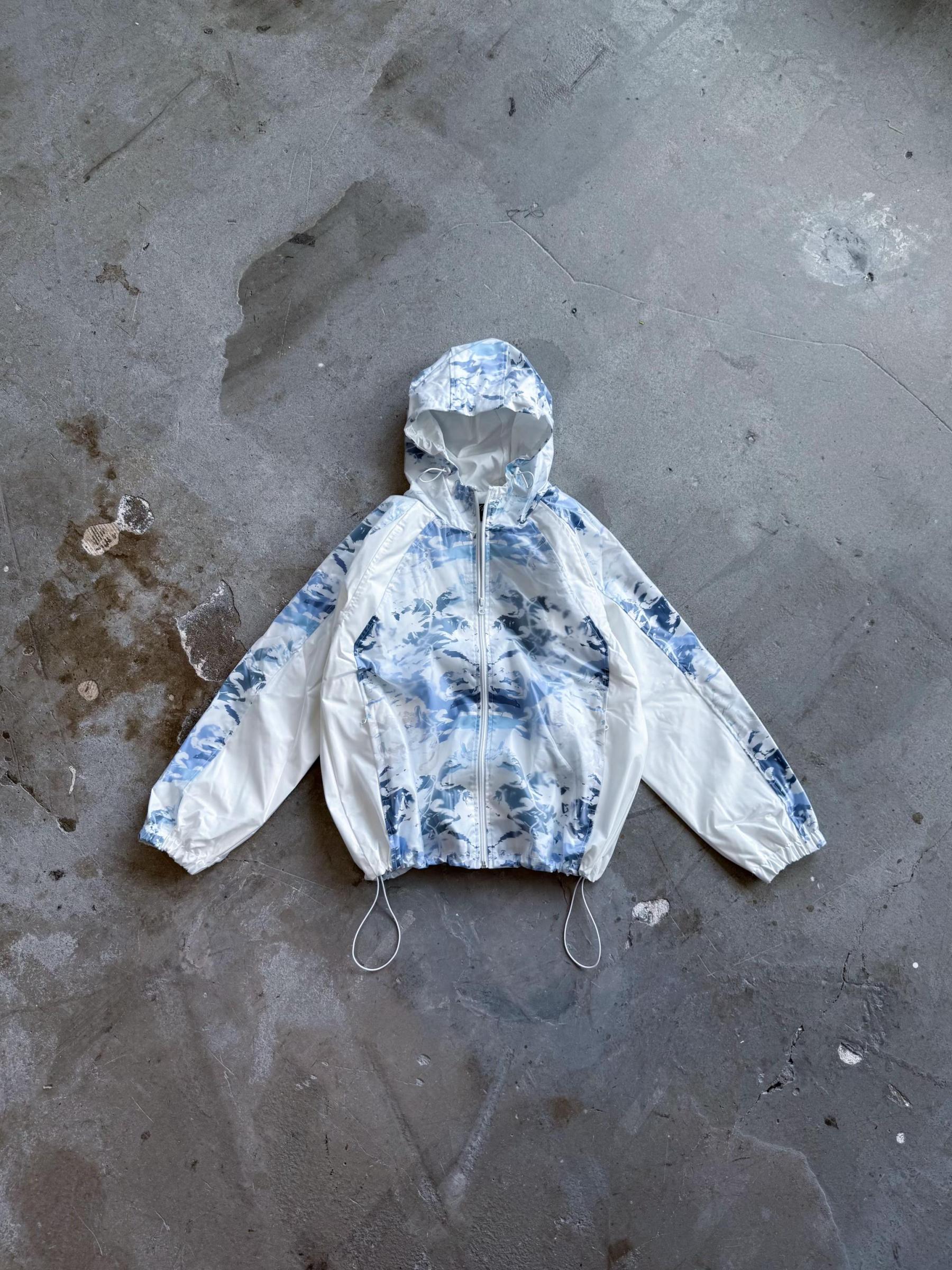 Angel Camo Print Shell Jacket
