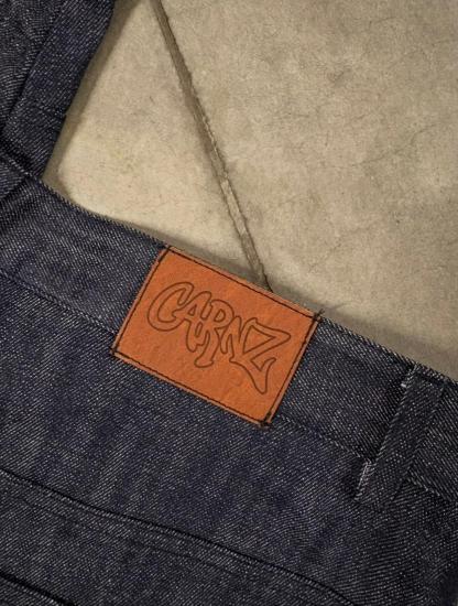 WASHED RAW DENIM JEANS