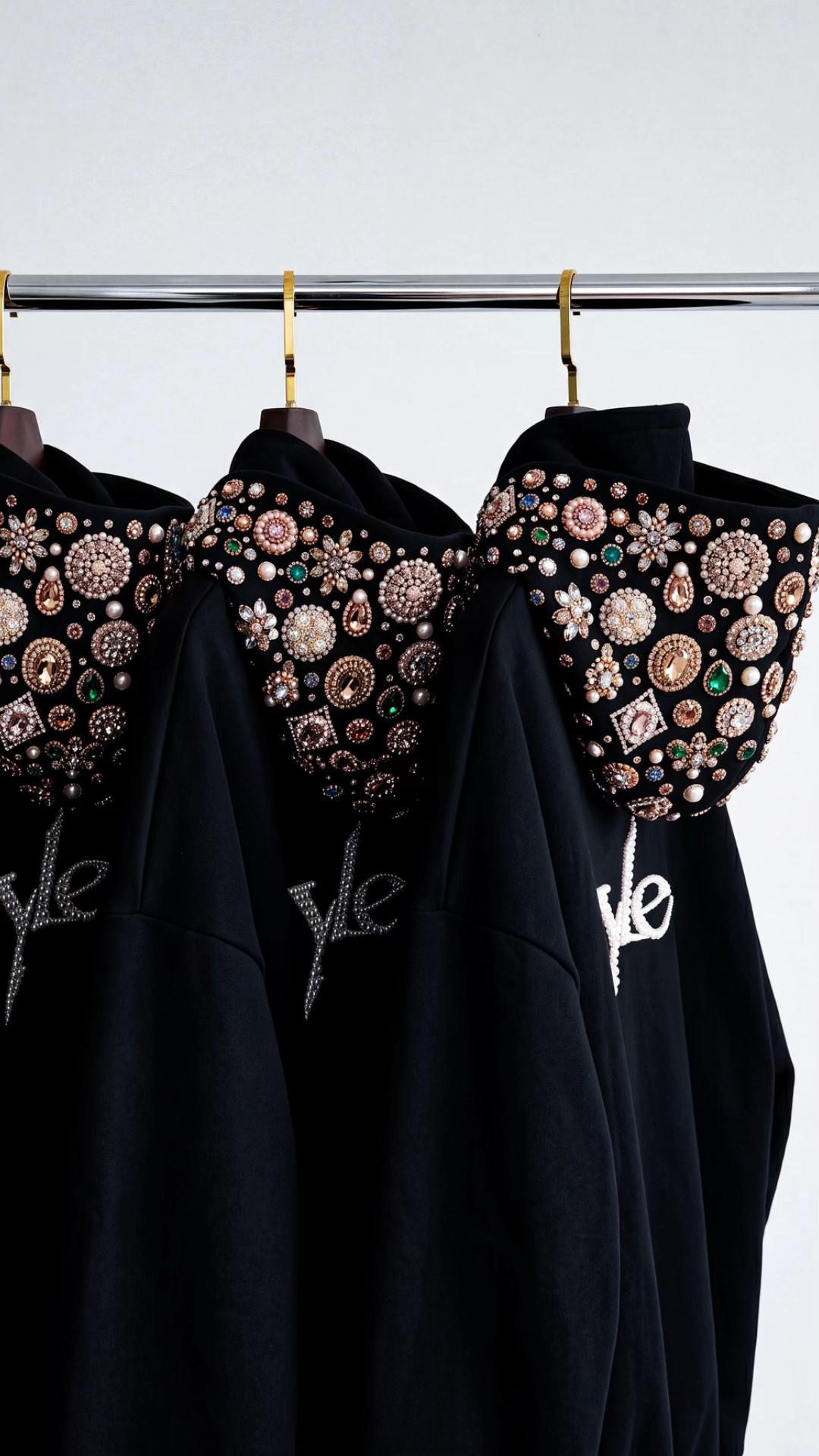 GEM EMBELLISHED HOODIE