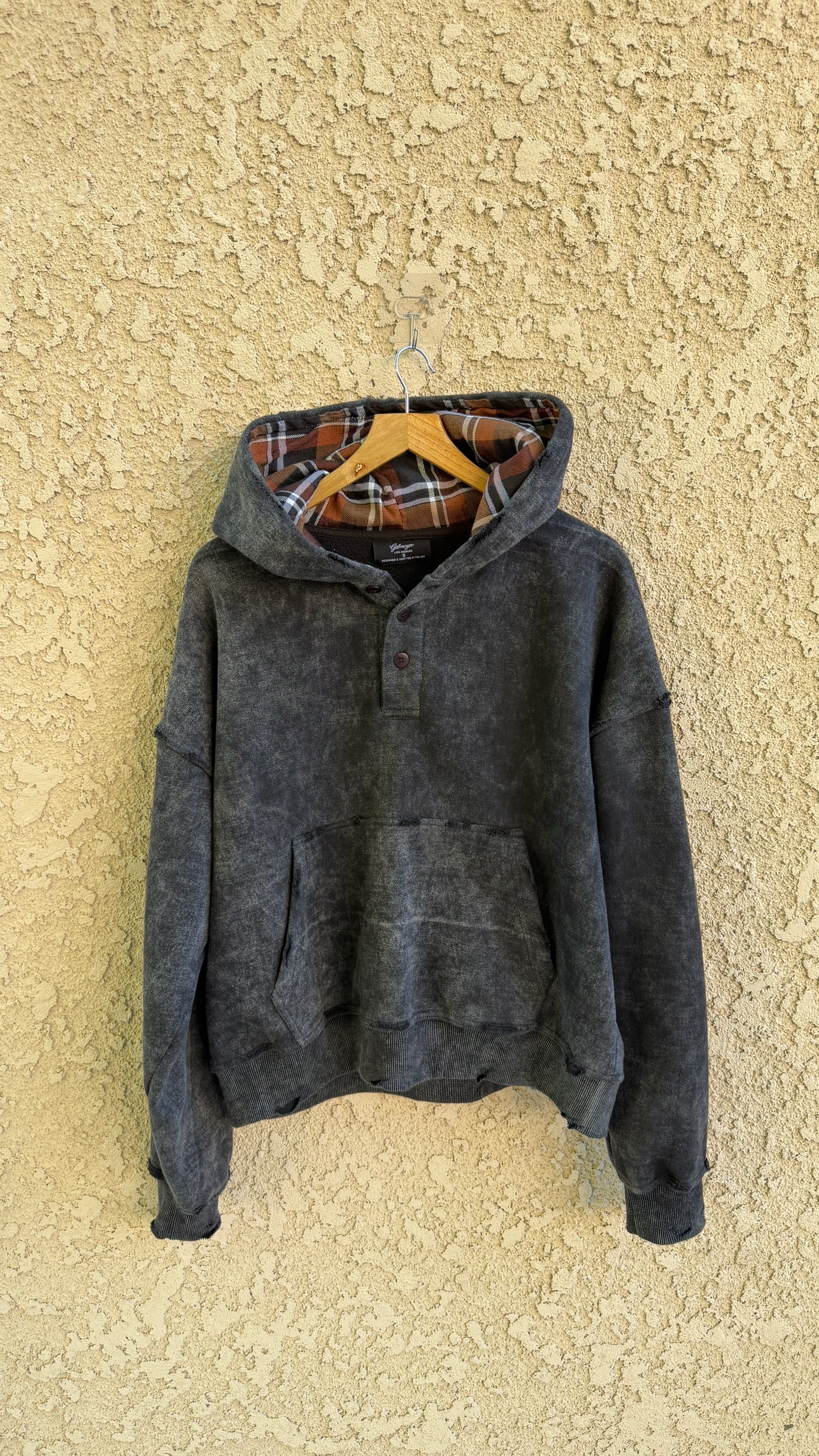 Henley hoodie