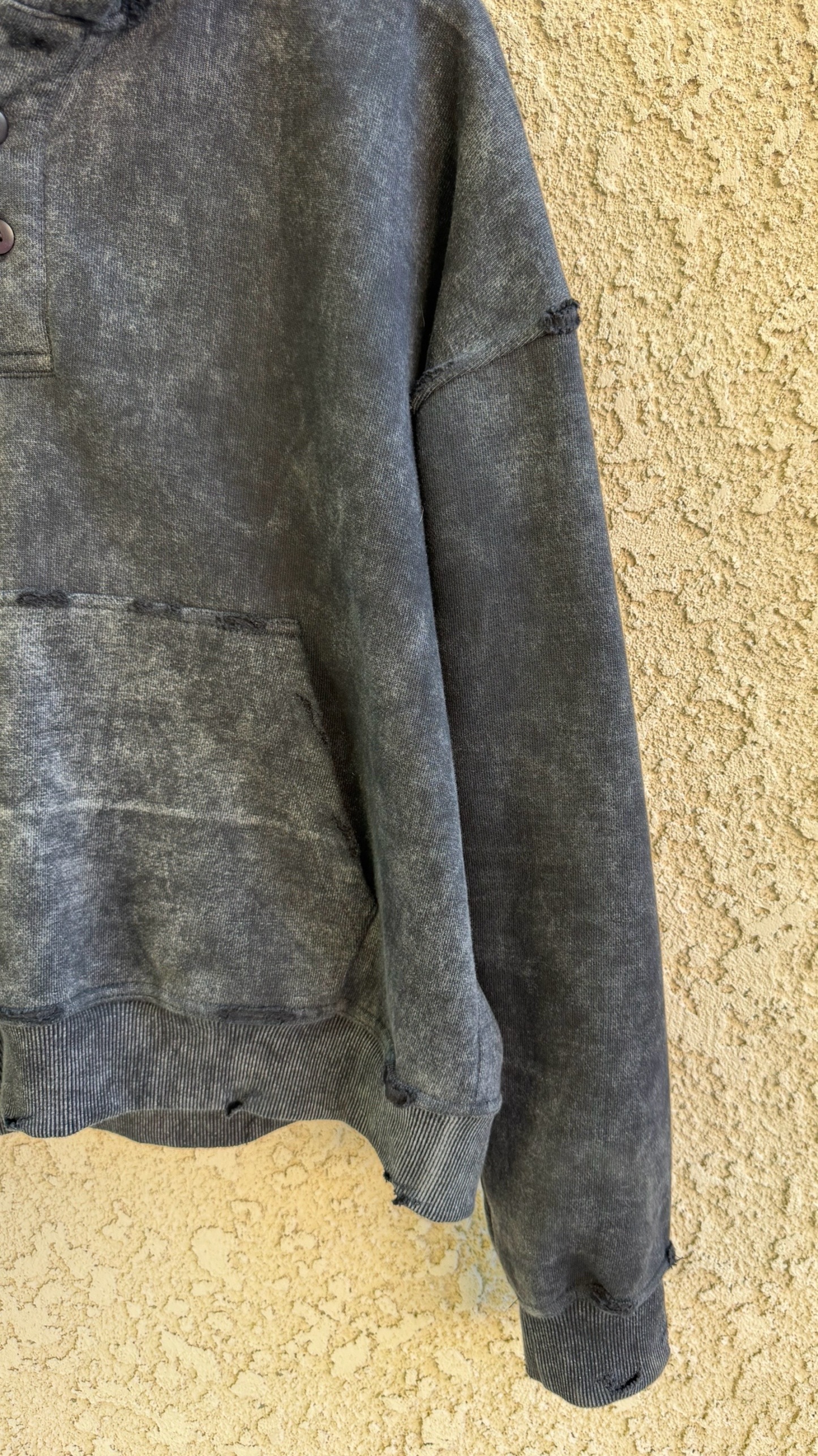 Henley hoodie