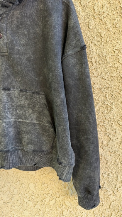 Henley hoodie