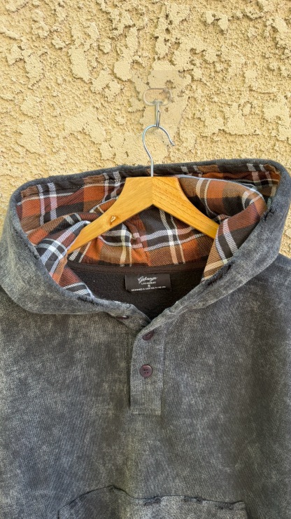 Henley hoodie