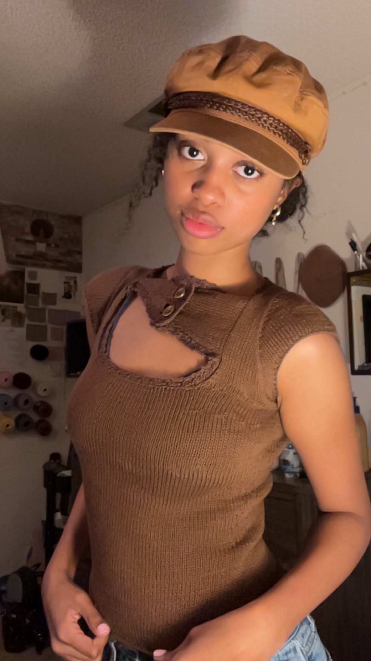 flutter-sleeve knitted sweater (BUY 2 GET 1 FREE !!!)