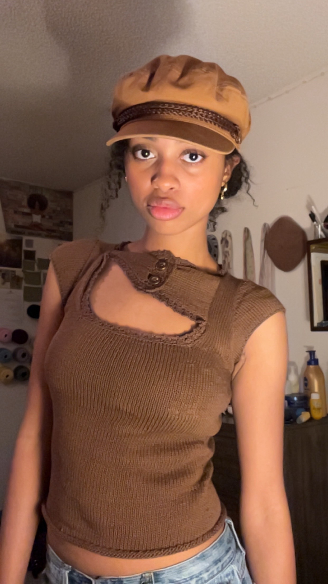 flutter-sleeve knitted sweater (BUY 2 GET 1 FREE !!!)