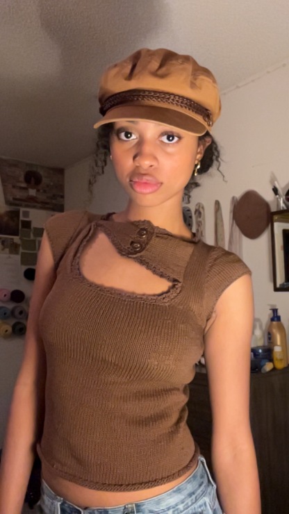 flutter-sleeve knitted sweater (BUY 2 GET 1 FREE !!!)