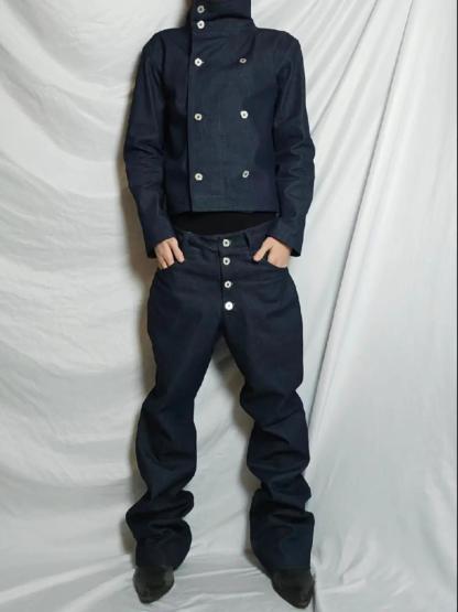 【Preorder】Vintage Fencing Denim Set V2 -Ship on Feb 27th