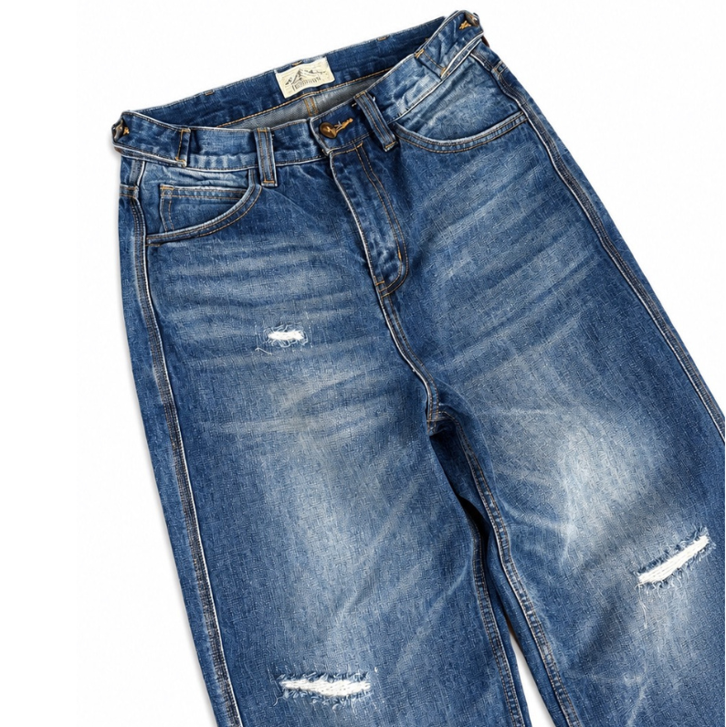 distressed denim