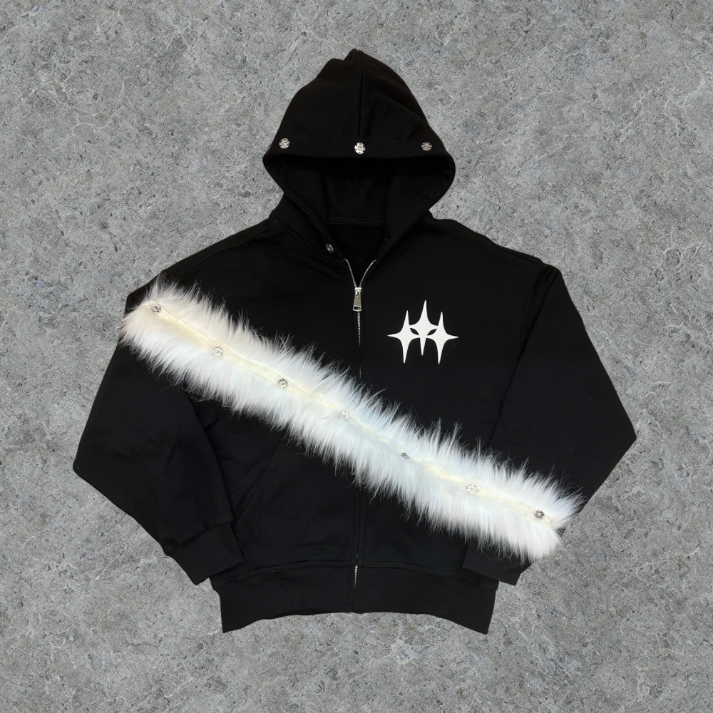 Polar Black Hoodie