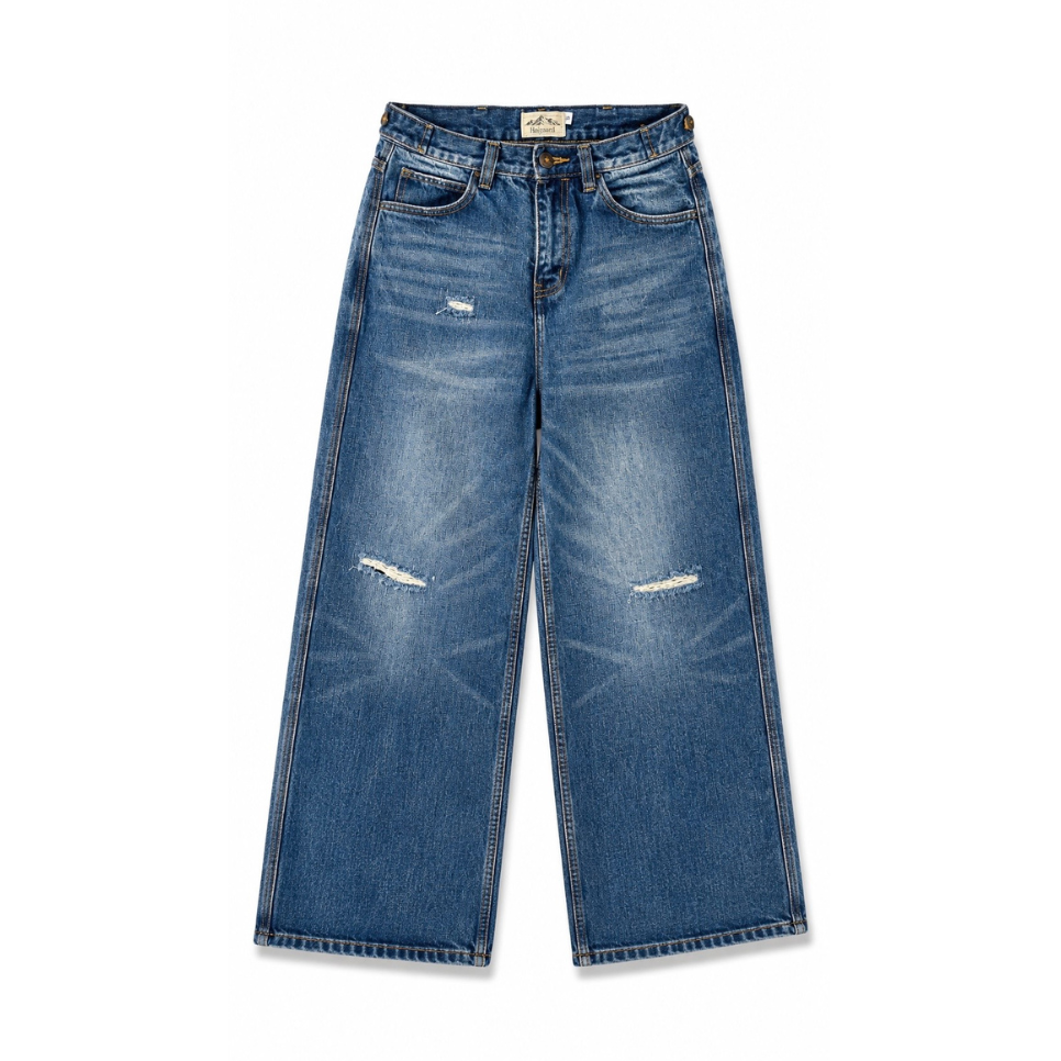 distressed denim