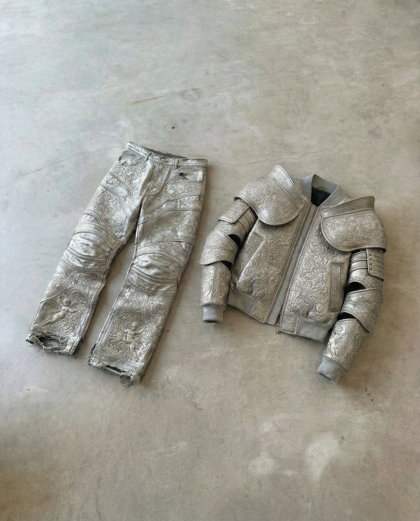 Armor Waxed Jacket - silver