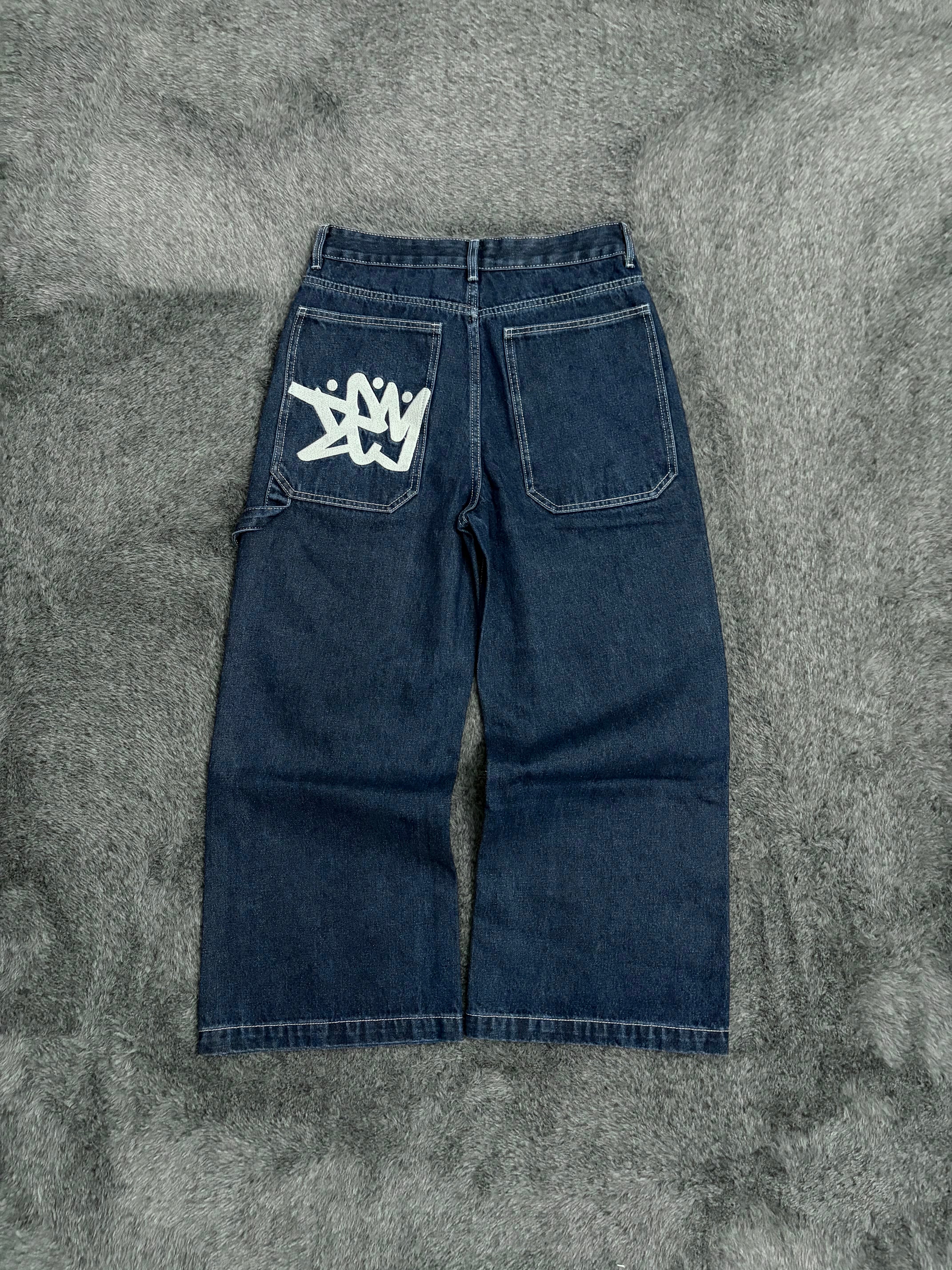 DEM BAGGY BLACK JEANS