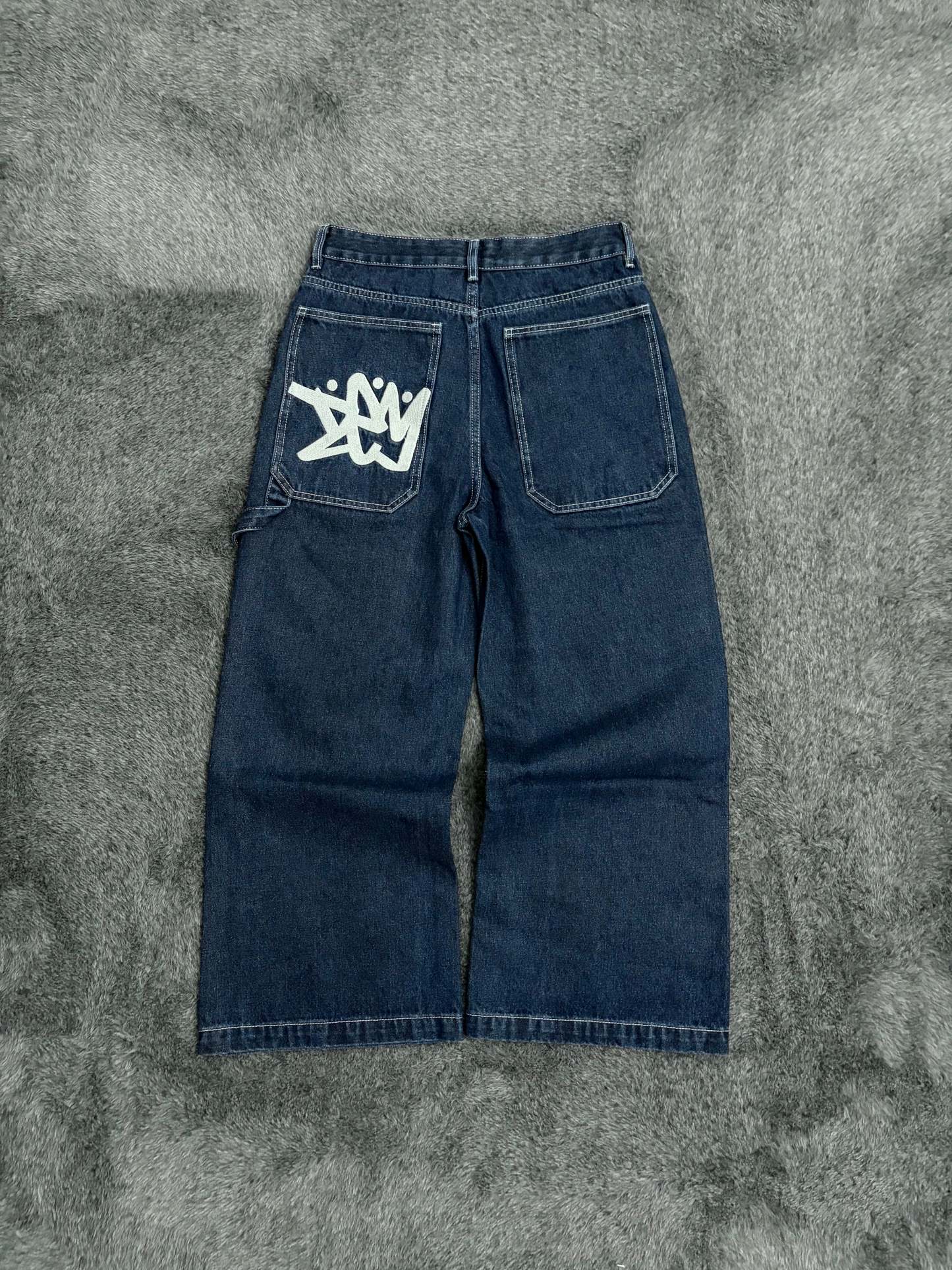 DEM BAGGY BLACK JEANS