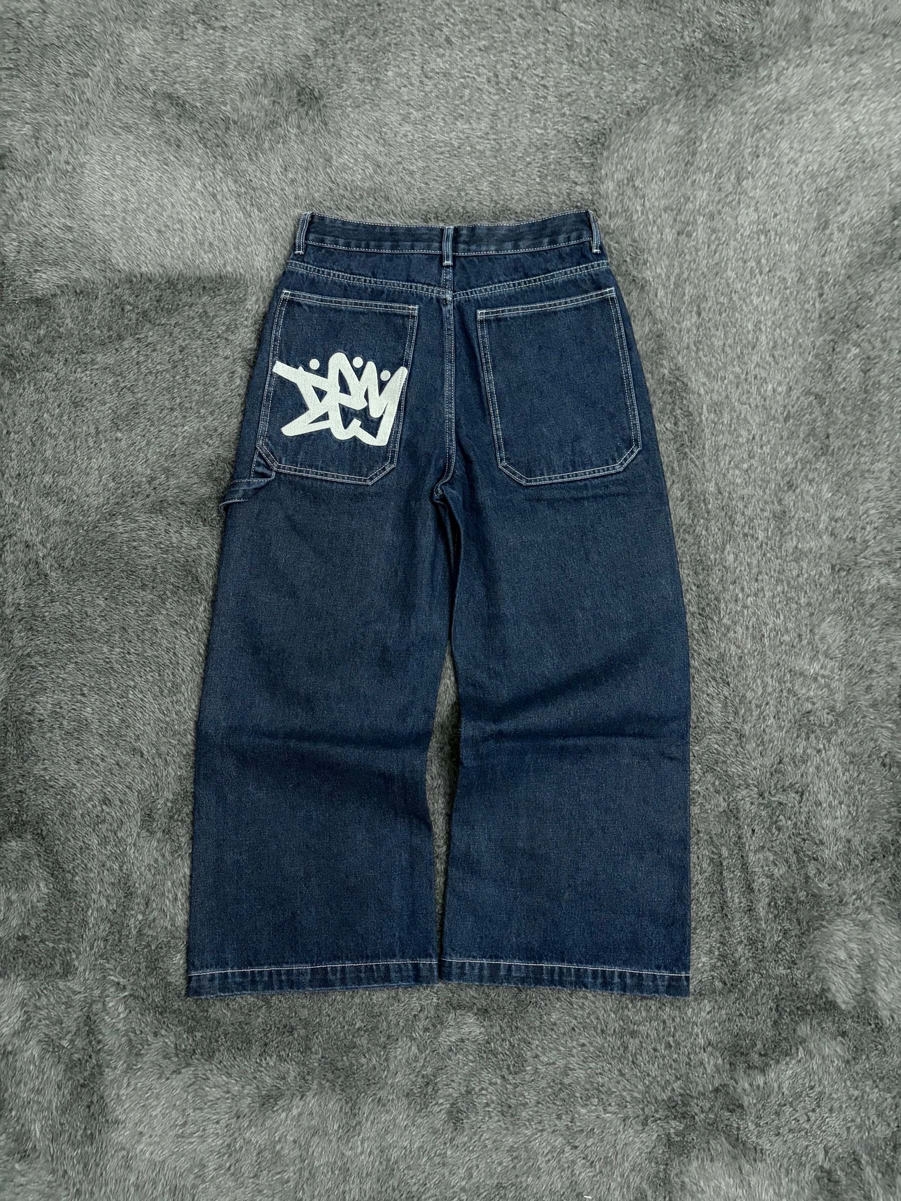 DEM BAGGY BLACK JEANS