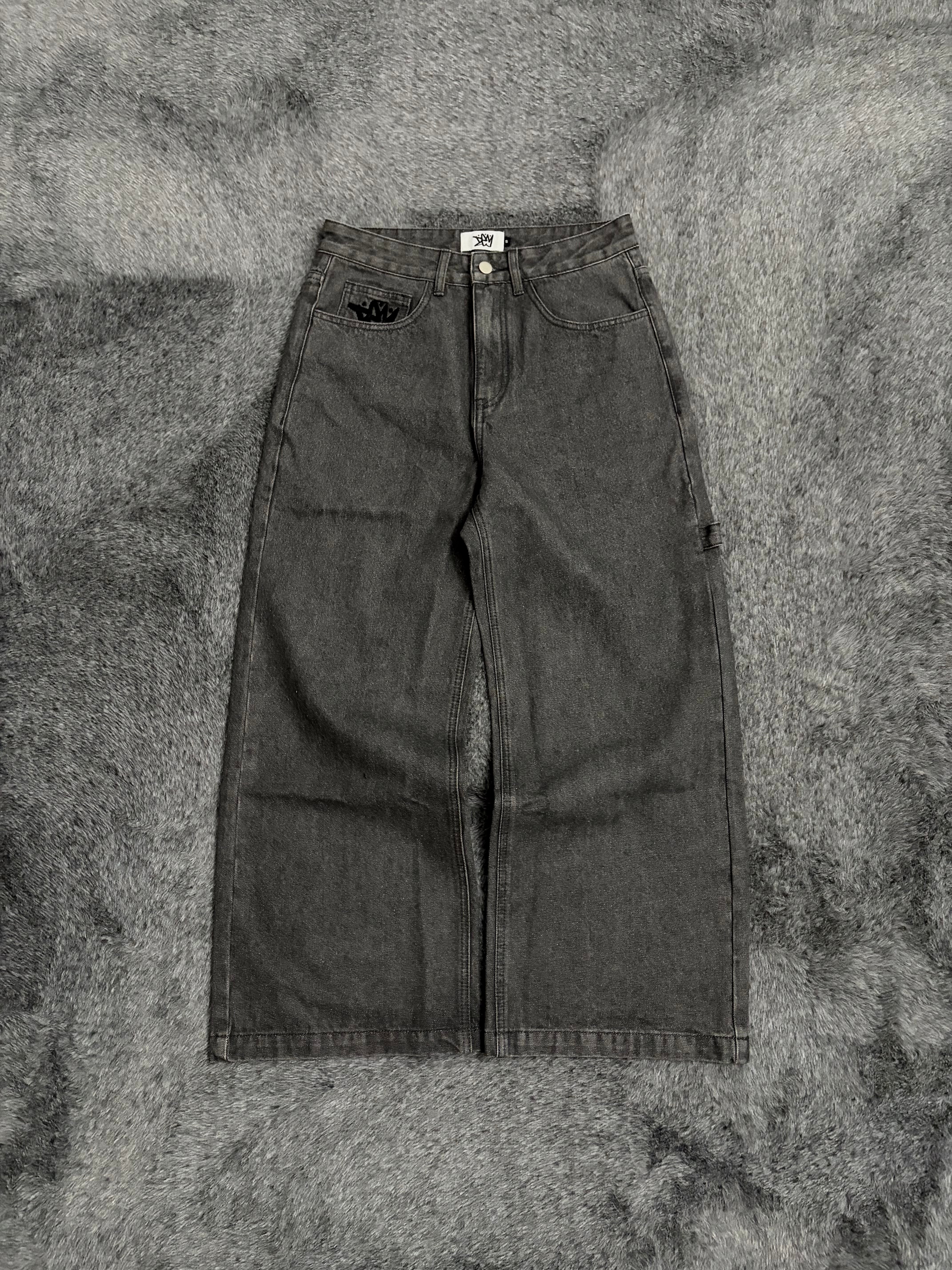 DEM BAGGY BLACK JEANS