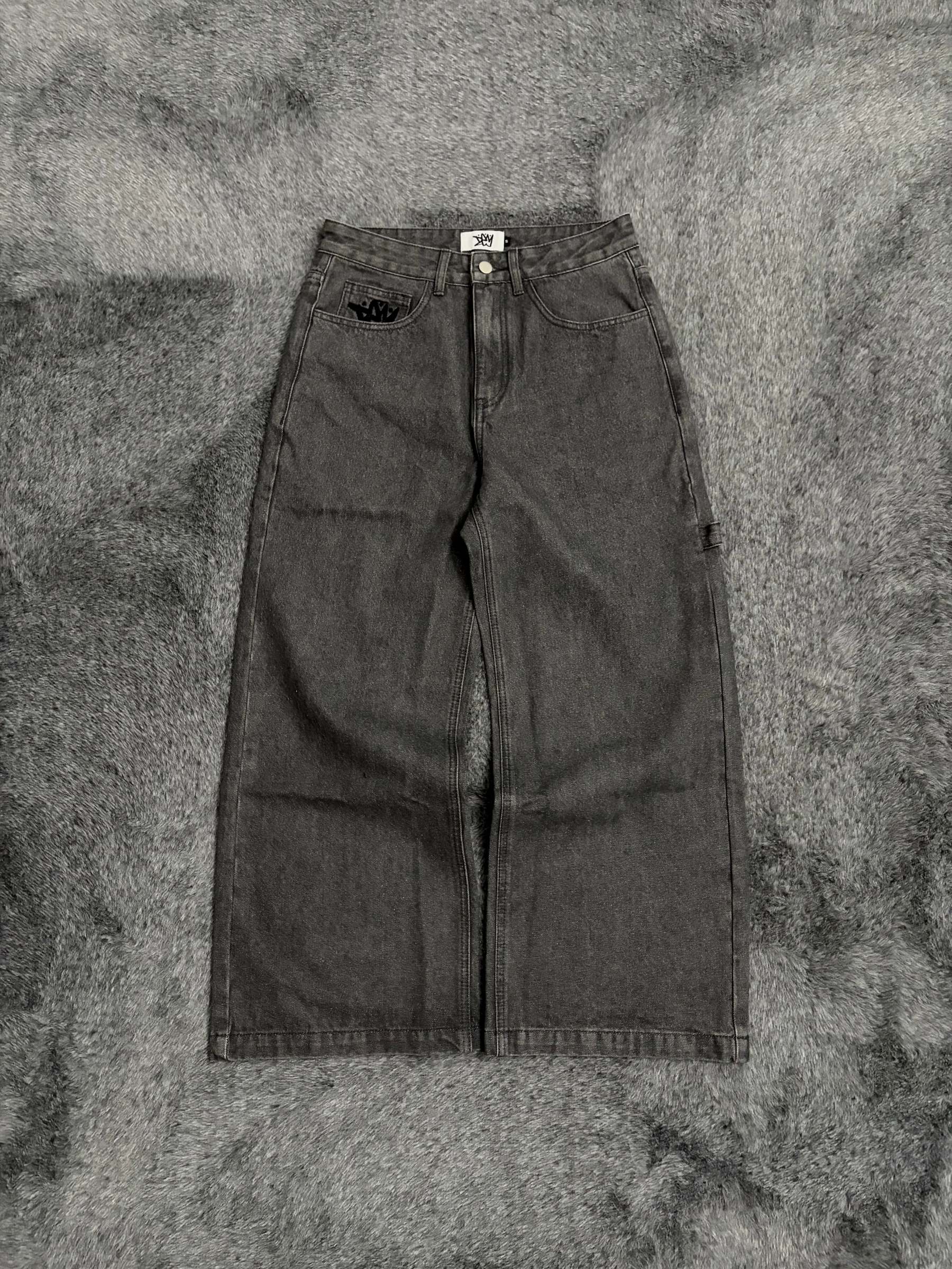 DEM BAGGY BLACK JEANS