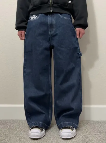 DEM BAGGY BLACK JEANS