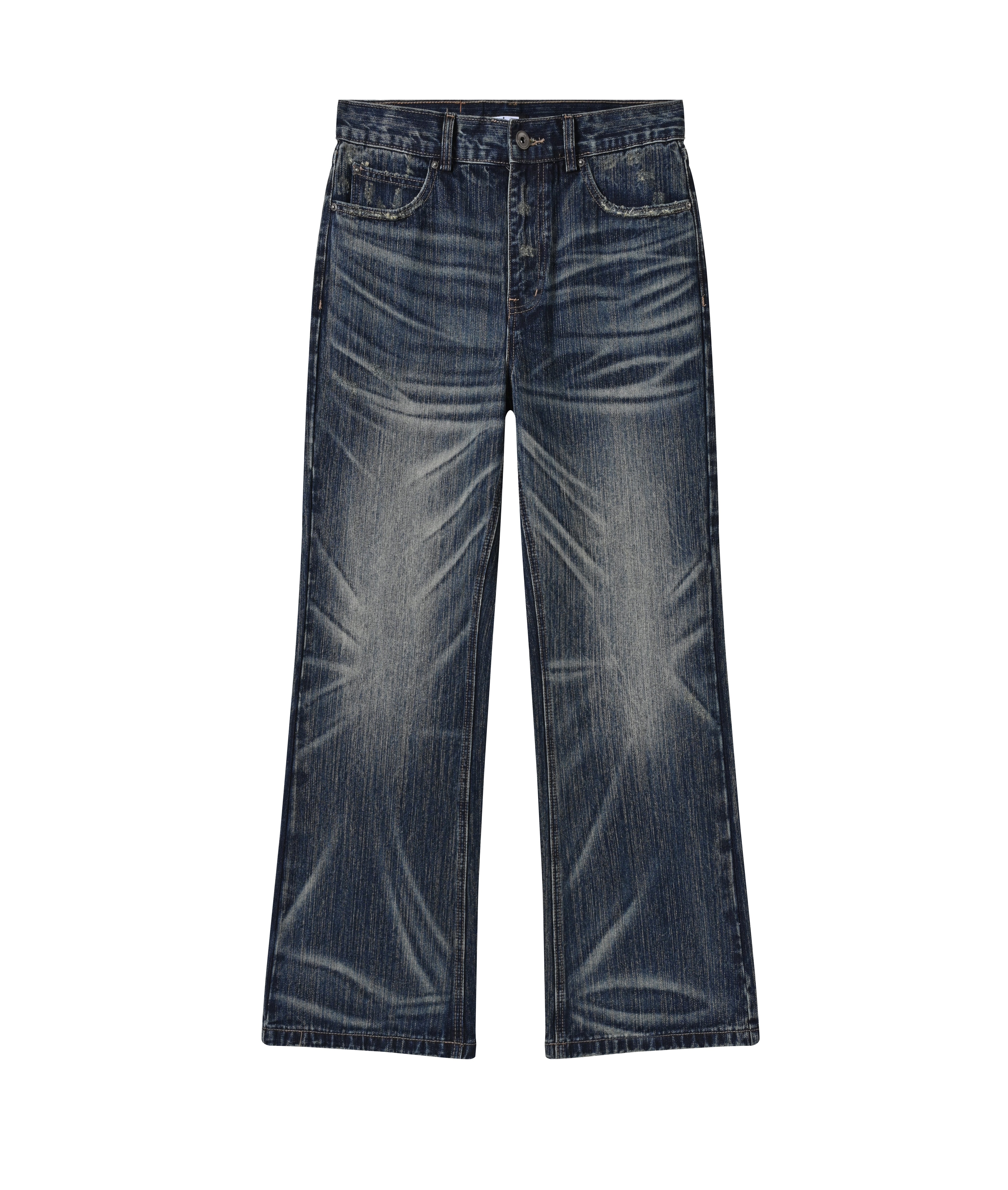 Archive Blue Slub Bootcut Denim V2