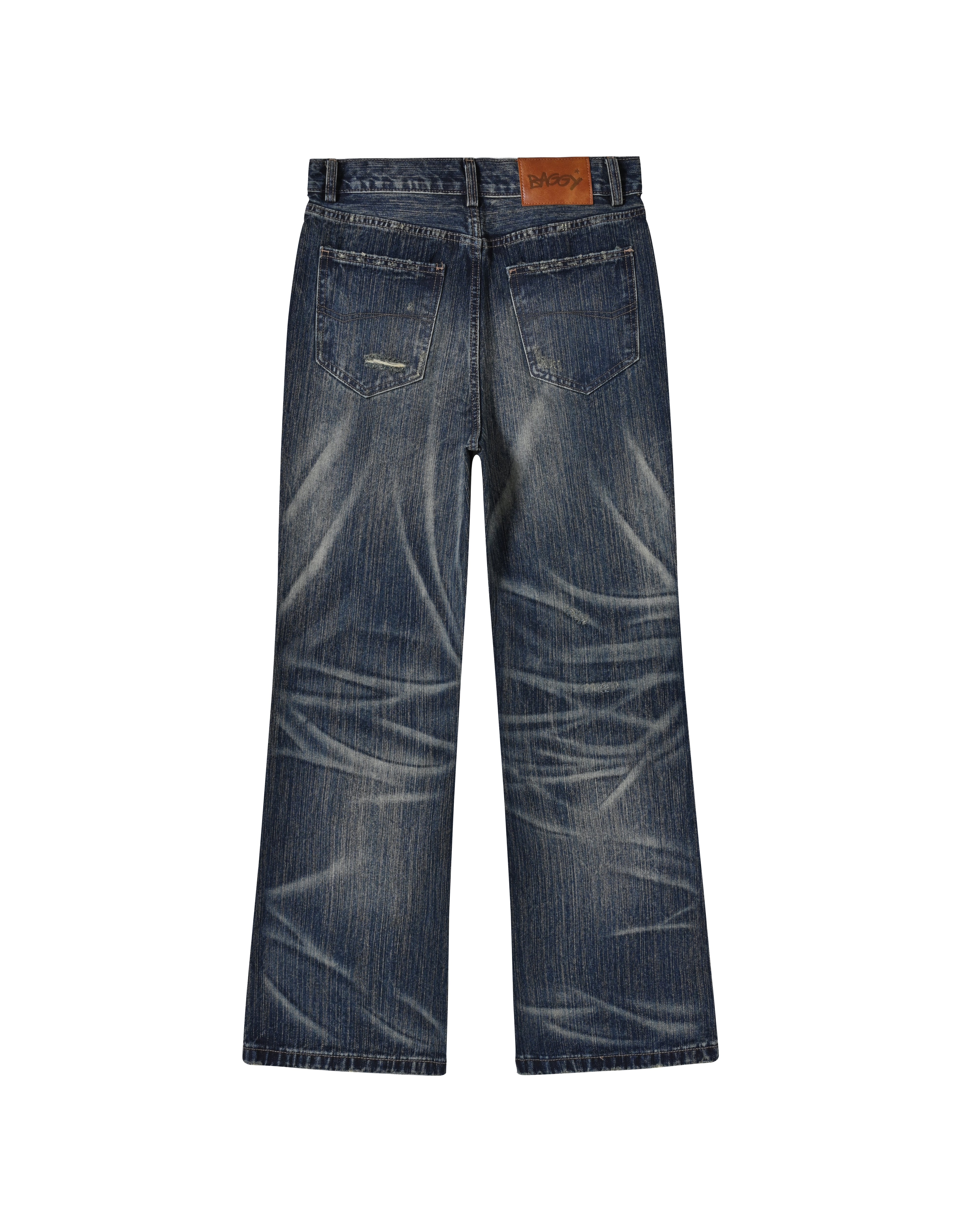 Archive Blue Slub Bootcut Denim V2