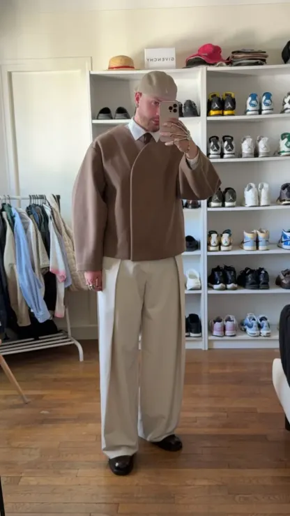 WOOL TEXTURED JACKET