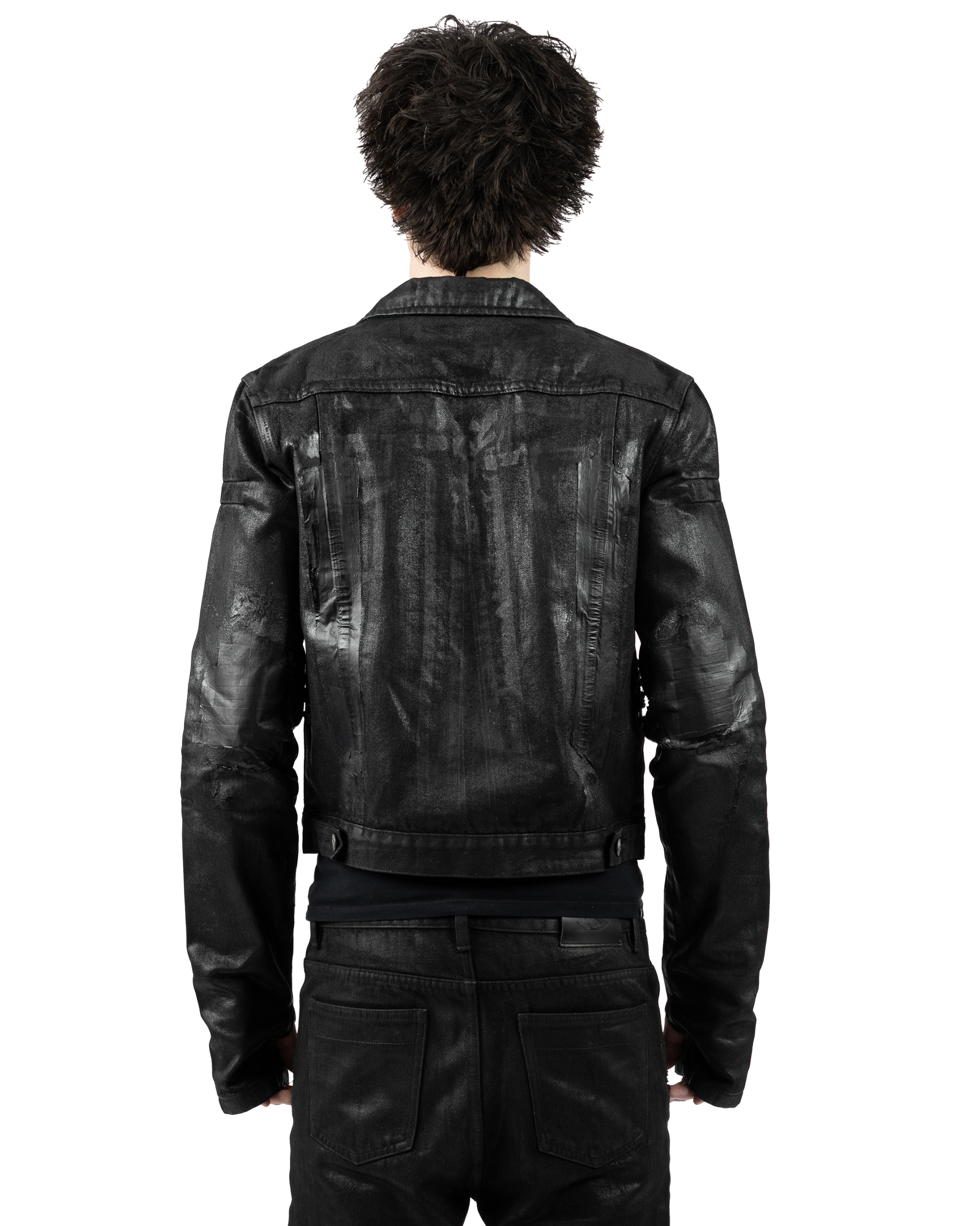 「FLESH」WAXED TRUCKER JACKET