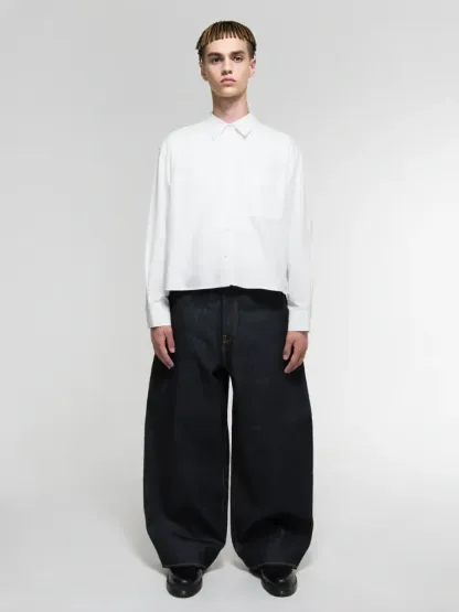 JAPANESE SELVEDGE  CURVED-LEGS JEANS