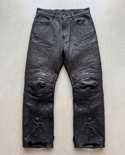 Armor Waxed Denim - black