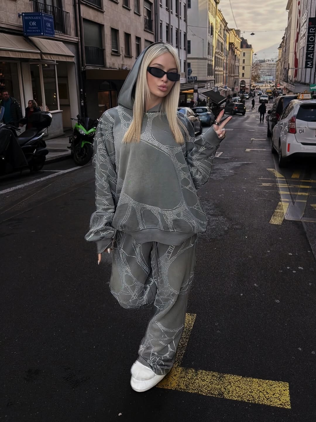 Sportswear Rhinestone Set