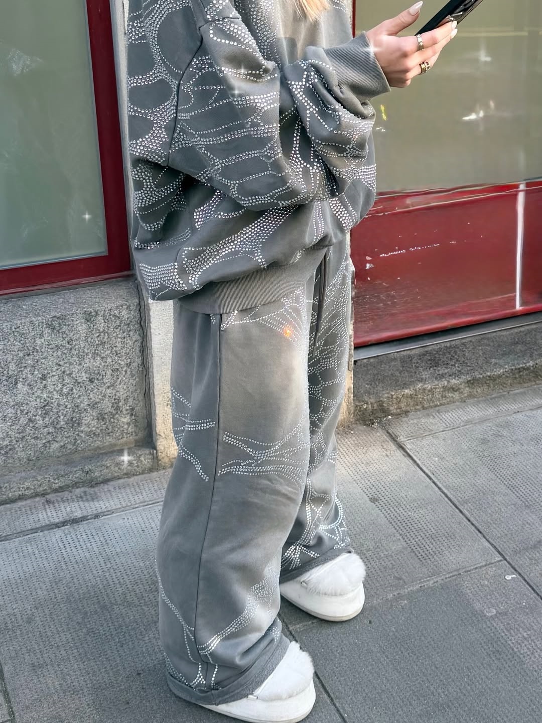 Sportswear Rhinestone Set